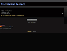Tablet Screenshot of mishlegends.blogspot.com