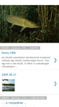 Mobile Screenshot of horgaszat.blogspot.com