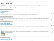 Tablet Screenshot of joyonetpati.blogspot.com