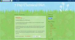 Desktop Screenshot of anne-7daychemicaldiet.blogspot.com