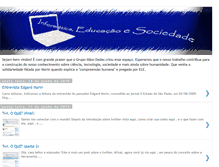 Tablet Screenshot of informacaoxsociedade.blogspot.com