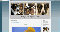 Desktop Screenshot of darbysdaily.blogspot.com