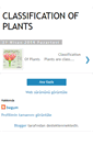 Mobile Screenshot of classificationofplants.blogspot.com