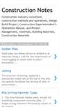 Mobile Screenshot of constructionnotes.blogspot.com