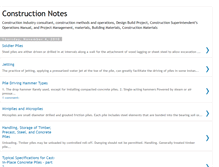 Tablet Screenshot of constructionnotes.blogspot.com
