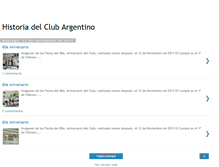Tablet Screenshot of historiadeargentinodelanus.blogspot.com