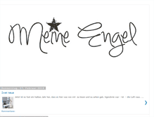 Tablet Screenshot of meineengel.blogspot.com