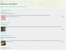 Tablet Screenshot of devourhouston.blogspot.com