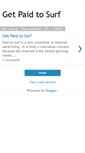 Mobile Screenshot of paidtosurfpajamas.blogspot.com
