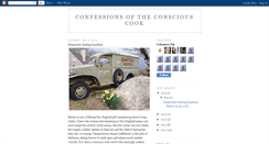 Desktop Screenshot of confessionsofaconsciouscook.blogspot.com