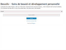 Tablet Screenshot of desceils.blogspot.com