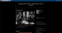 Desktop Screenshot of gamblingwithcountess.blogspot.com