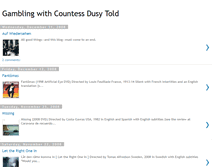 Tablet Screenshot of gamblingwithcountess.blogspot.com