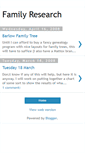 Mobile Screenshot of familyresearchthreegirls.blogspot.com