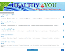 Tablet Screenshot of healthy-4you.blogspot.com