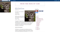 Desktop Screenshot of camijoie.blogspot.com