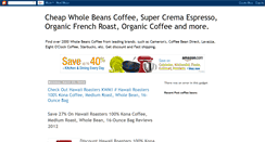 Desktop Screenshot of cheap-whole-beans-coffee.blogspot.com