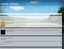 Tablet Screenshot of cienciaereligiosidade.blogspot.com