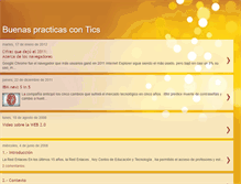 Tablet Screenshot of buenaspracticastics.blogspot.com