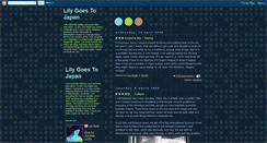 Desktop Screenshot of lilymonk.blogspot.com