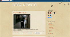 Desktop Screenshot of itpacdireito.blogspot.com