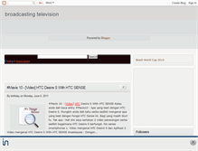 Tablet Screenshot of broadcastingtelevision.blogspot.com
