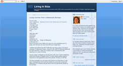 Desktop Screenshot of livinginibiza.blogspot.com