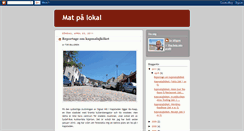 Desktop Screenshot of lokalmat.blogspot.com