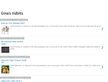 Tablet Screenshot of gina-tidbits.blogspot.com