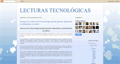 Desktop Screenshot of lecturastecnologicas9.blogspot.com