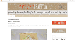 Desktop Screenshot of craftfunsklep.blogspot.com