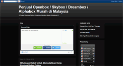 Desktop Screenshot of openboxmalaysia.blogspot.com