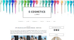 Desktop Screenshot of ecosmetics.blogspot.com