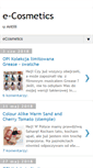 Mobile Screenshot of ecosmetics.blogspot.com