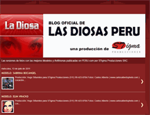 Tablet Screenshot of lasdiosasperu.blogspot.com