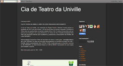 Desktop Screenshot of ciadeteatrouniville.blogspot.com
