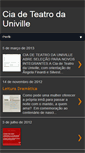 Mobile Screenshot of ciadeteatrouniville.blogspot.com