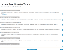 Tablet Screenshot of hoyverano.blogspot.com