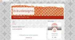 Desktop Screenshot of bikudesigns.blogspot.com