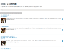 Tablet Screenshot of chikscenter.blogspot.com