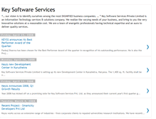 Tablet Screenshot of keysoftwareservices.blogspot.com