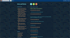 Desktop Screenshot of niceperfume.blogspot.com