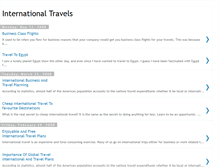 Tablet Screenshot of internationaltravelplans.blogspot.com