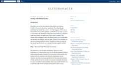 Desktop Screenshot of elitemanager.blogspot.com