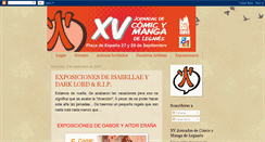 Desktop Screenshot of jornadascomicleganes.blogspot.com