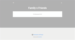 Desktop Screenshot of formyfamilyandmyfriends.blogspot.com