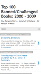Mobile Screenshot of bannedbookreader.blogspot.com