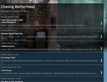 Tablet Screenshot of chasemotherhood.blogspot.com