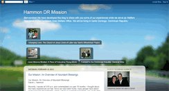 Desktop Screenshot of hammondrmission.blogspot.com