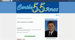 Desktop Screenshot of carius55anos.blogspot.com